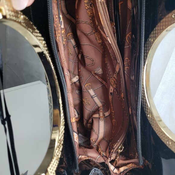 La Terre Fashion Limited Leopard Print Vega Leather Crossbody Hand Bag NWT - Picture 16 of 16